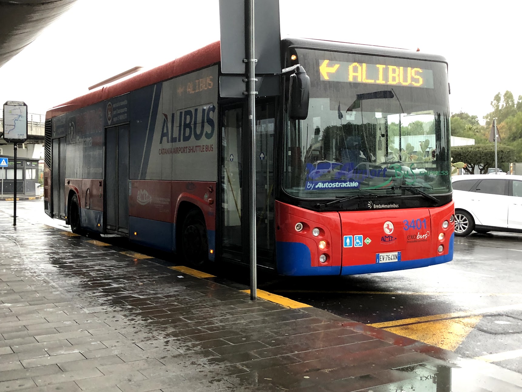 Getting to Catania Airport by Bus