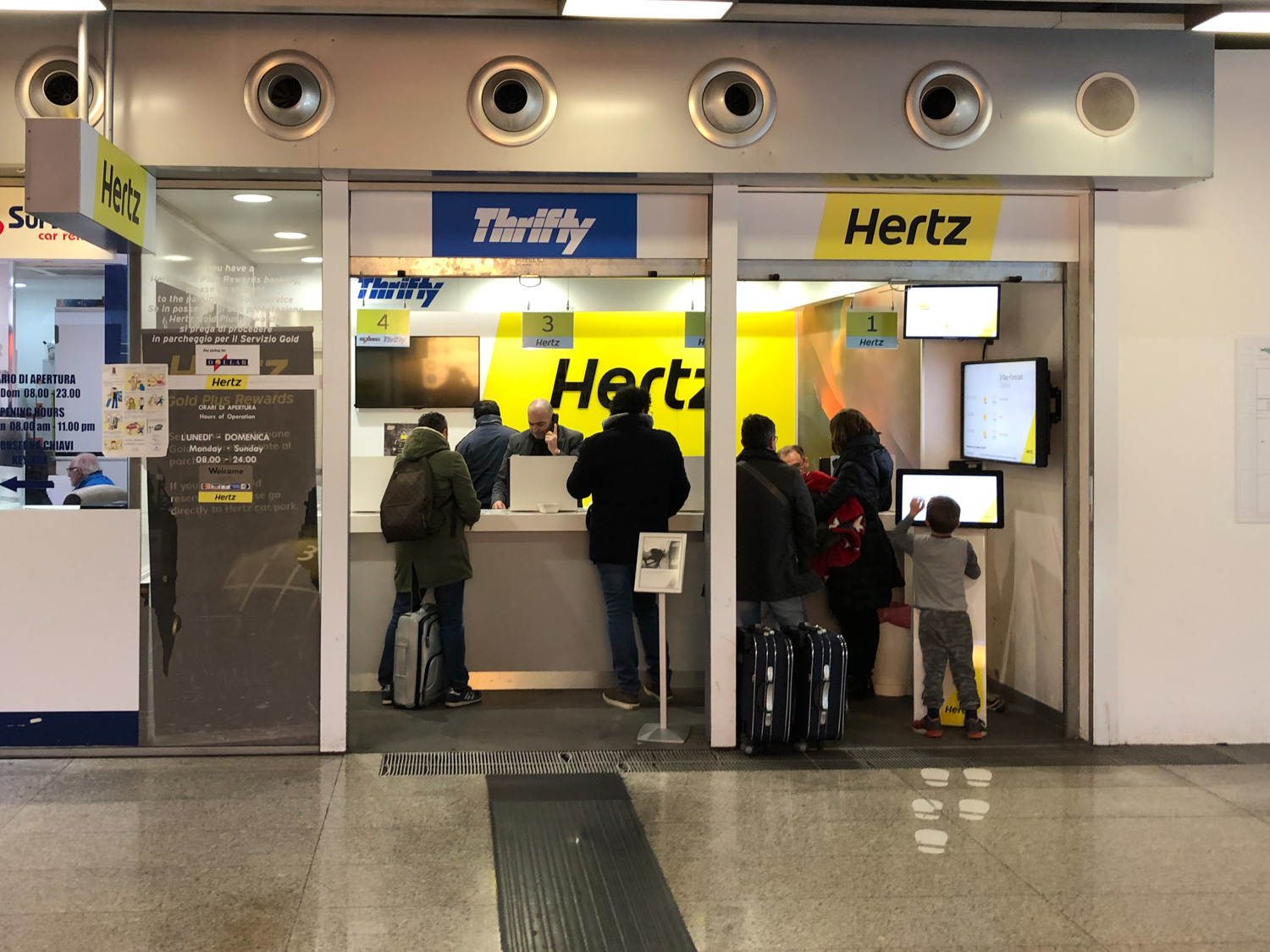 Hertz Car Rental At Catania Airport Cta